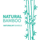 Okrycie kąpielowe bambusowe - ręcznik z kapturkiem 76X76 szare