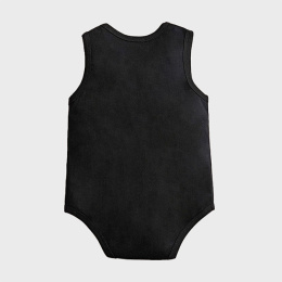 Baby bodysuit, sleeveless undershirt - gray