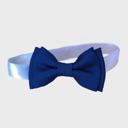 Navy blue boy tie