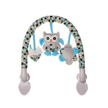 4 BABY OB12 P&E Pluszowy pałąk Plush Arch OWL