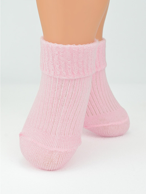 Pink pressure-free socks