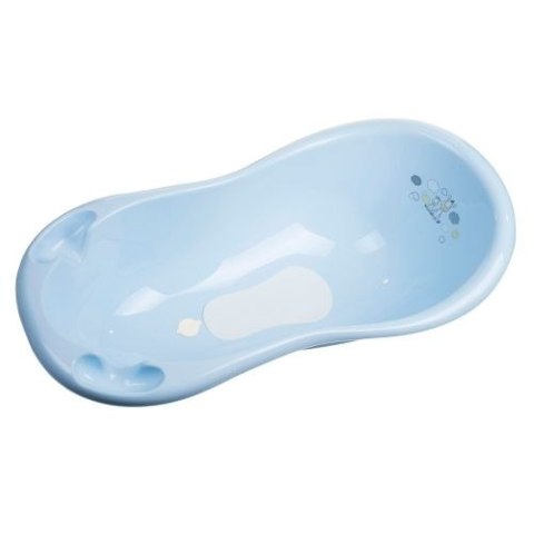 MALTEX Wanna 100cm z korkiem i matą Zebra niebieska