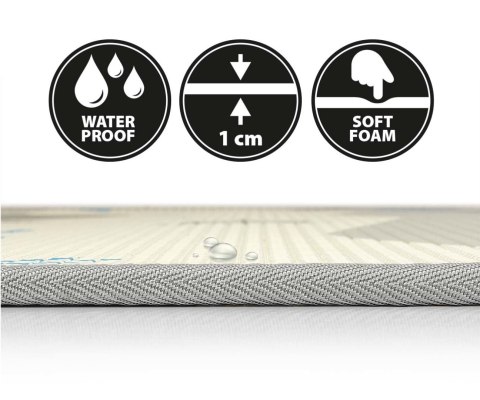 MILLY MALLY Mata piankowa zwijana Kinder Bear and Whales