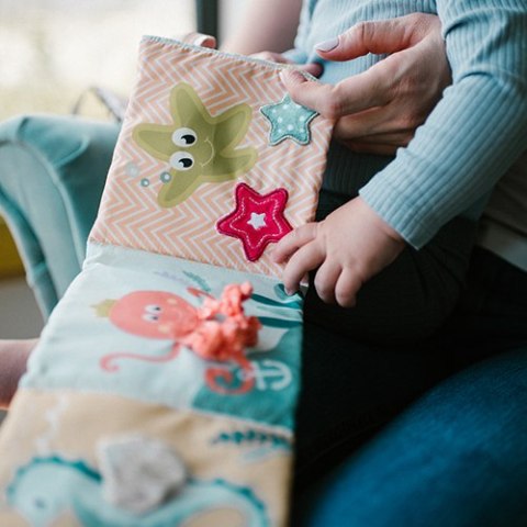 B.O.1563 Dwustronna książeczka sensoryczna UNDER THE SEA