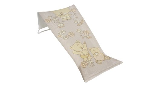 TEGA MS-026-119 Leżaczek kąpielowy z wizerunkiem Miś beżowy