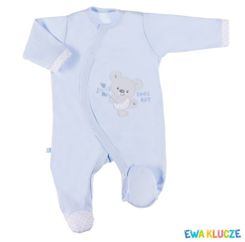 EWA 852502 NEWBORN Pajac niebieski 56
