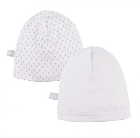 EWA 906731 Czapka Smerfetka 2-pak biała 62