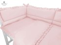 KIECZMERSKI Pościel C-2 ROYAL z falbanką 135x100 pudrowy róż