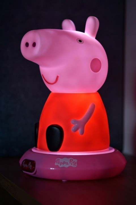 MARKO KE-PP17028 Lampka nocna 3D Figurka Świnka Peppa