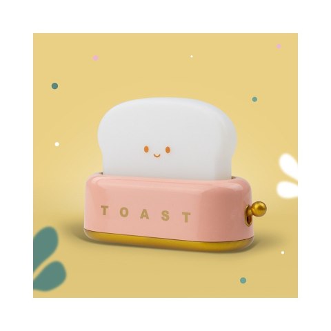 MARY'S MW20721 Lampka nocna led Toster różowy