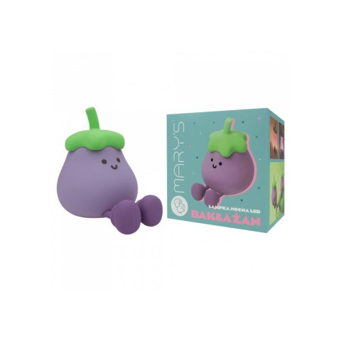 MARY'S MW61256 Lampka nocna led Bakłażan fioletowy