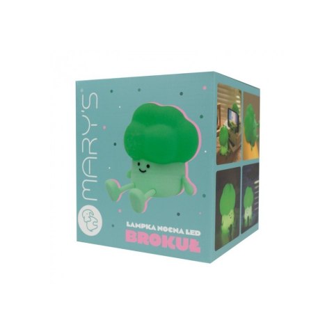 MARY'S MW61290 Lampka nocna led Brokuł zielony
