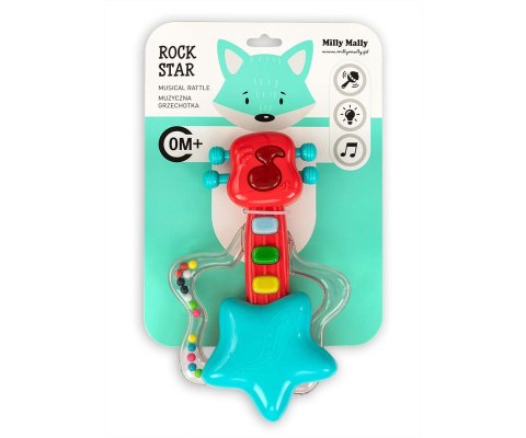 MILLY MALLY 0699 Muzyczna grzechotka Gitara Ocean