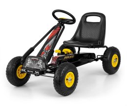 MILLY MALLY Gokart na pedały Thor Black