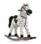 MILLY MALLY Koń MUSTANG Black Dot