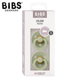 BIBS 110281 Smoczek uspokajający DUO COLOURS SAGE S