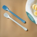 AKUKU A0691 Zestaw płaskich łyżeczek 2szt. niebieska