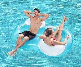 BESTWAY 43009 Koło do pływania podwójne Cool Comfort Niebieskie 1,88x1,17