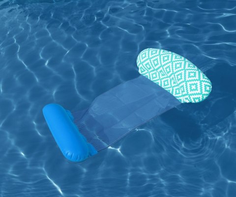 BESTWAY 43555 Fotel-leżak siatkowy do pływania Niebieski 1,45x87