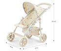 MILLY MALLY 6241 Wózek dla lalek Natalie Nature