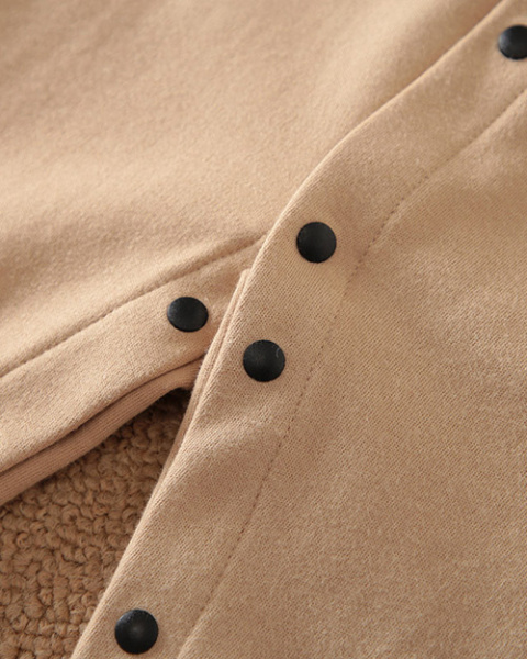 Pajacyk niemowlęcy - Elegant beżowy (kamizelka)