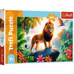 TREFL 13329 Puzzle 200 Król dżungli