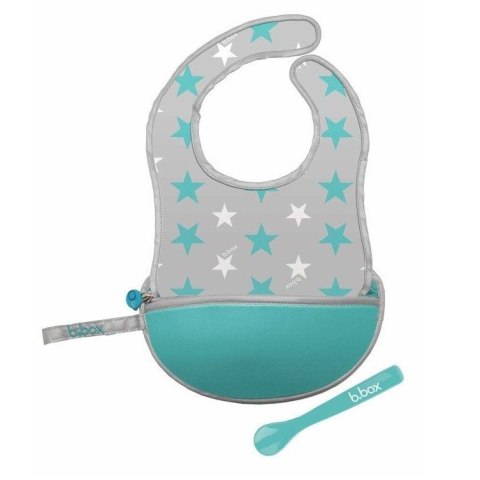 B.BOX BB00594 Śliniak dla niemowlaka w saszetce Star Burst