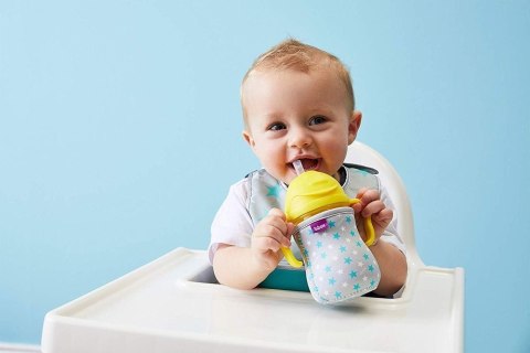 B.BOX BB00594 Śliniak dla niemowlaka w saszetce Star Burst