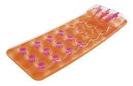 BESTWAY 43015 Dmuchany materac plażowy 188x71 pomarańczowy