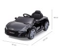 MILLY MALLY 5728 Pojazd na akumulator Audi R8 Spyder Black