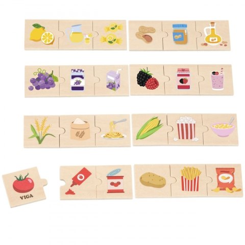 VIGA 44780 Dopasuj obrazki nauka kolorów