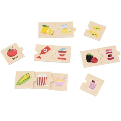 VIGA 44780 Dopasuj obrazki nauka kolorów