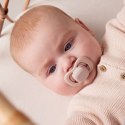 B.BOX BB300309 Smoczek dla noworodka i niemowlaka 2 szt symetryczny silikonowy 0-6m jagoda/róż