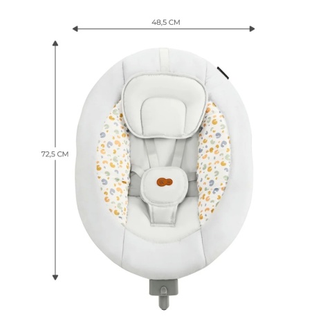 KINDERKRAFT Bujaczek LUMI 2 light grey