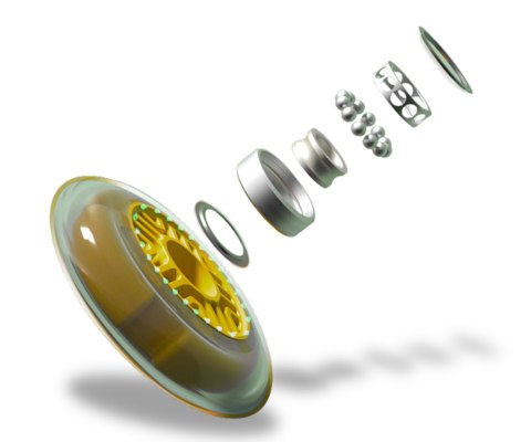 MILLY MALLY Jeździk Grawitacyjny Gravity Green Yellow