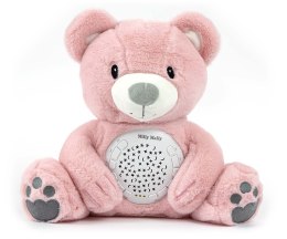 MILLY MALLY Zabawka pluszowa z projektorem Milly Bear Pink
