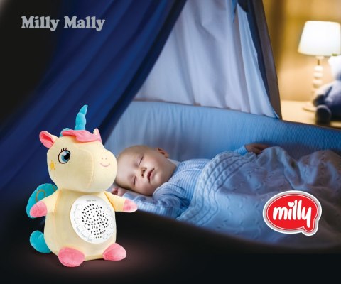 MILLY MALLY Zabawka pluszowa z projektorem Milly Unicorn