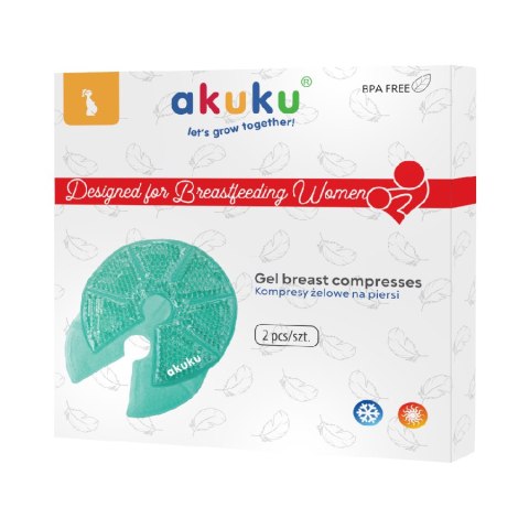 AKUKU A0534 Kompresy żelowe na piersi 2 szt