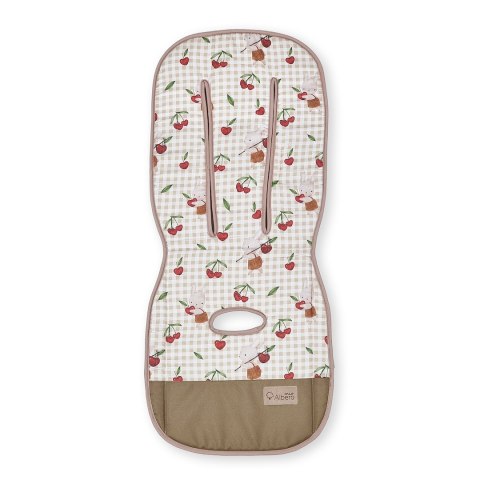 ALBERO MIO Wkładka do wózka LUX CP5 Wisienkowa zabawa