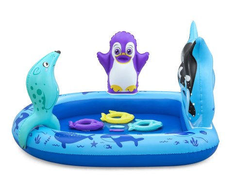 BESTWAY 53156 Basen dmuchany/Plac zabaw Arktyka 1,34mx1,31mx73cm