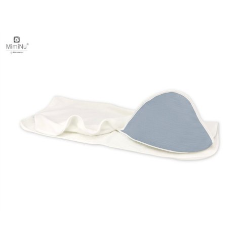 KIECZMERSKI Okrycie kąpielowe 100x100 MUŚLIN BAWEŁNIANY bawełna 100% jeans