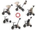 Rowerek Trójkołowy Qplay Comfo Max - Beżowy
