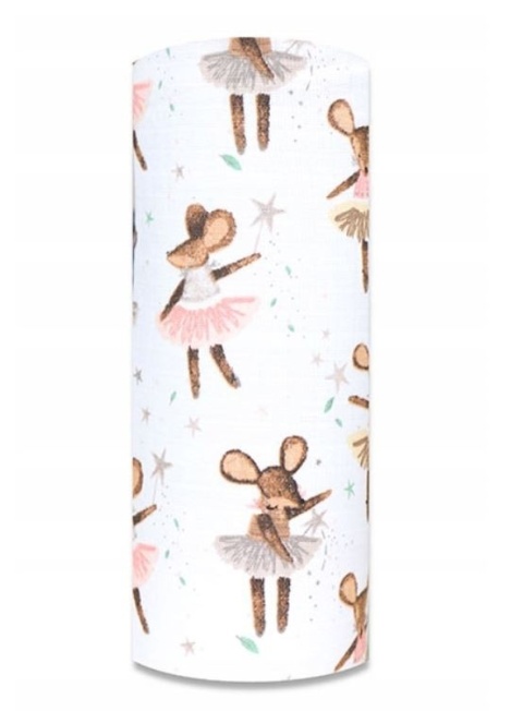 Pieluszka tetrowa bawełniana - Baletnice