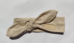 BABY Opaska niemowlęca Cappucino 6-12m