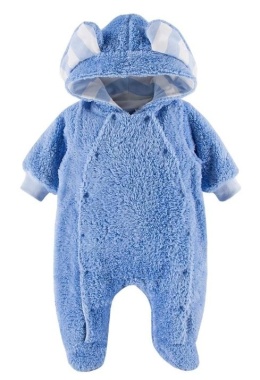 EWA 732453 Kombinezon Mellow Luna niebieski 68