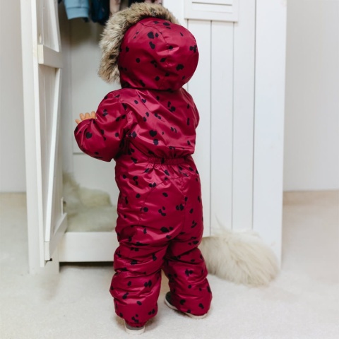 EWA 971672 Kombinezon zimowy DS druk jagod. 62