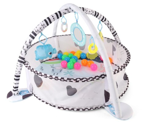 MILLY MALLY 6099 TinyMini JL626-2D Mata edukacyjna 2w1 Basen z piłkami