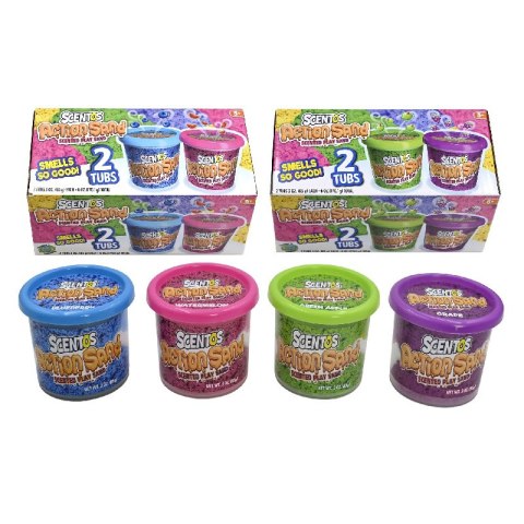 SCENTOS ST 45479 Pachnący piasek kinetyczny 2 szt mix kolorów