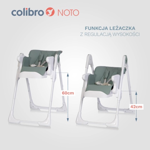 COLIBRO Krzesełko do karmienia NOTO AGAVA
