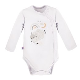 EWA 728258 MELLOW Body DŁ rozpinane białe 56-68